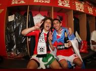 David Luiz and Angel di Maria played together at Benfica before joining Chelsea and Real Madrid respectively